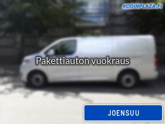 Pakettiauton Vuokraus Joensuu Kilpailuta Paras Kodinplaza Fi